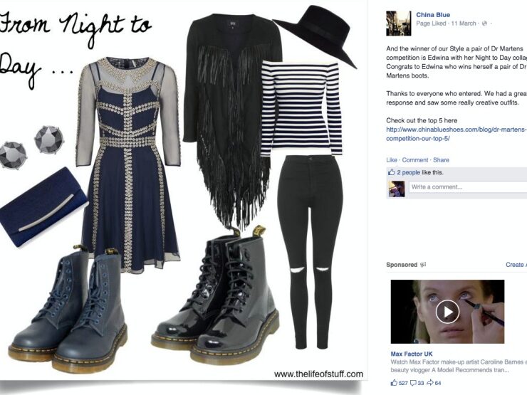 My Dr Martens Boots Style Creation and China Blue Shoes