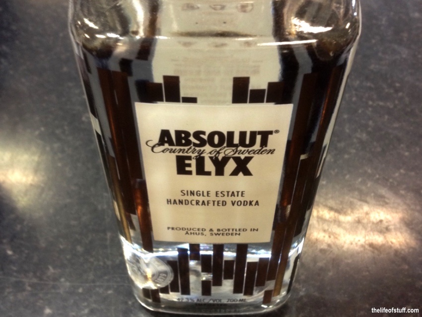 Bevvy of the Week - Absolut Elyx