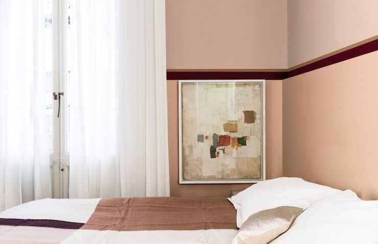 Introducing the Dulux Colour of the Year 2019 - 'Spiced Honey' -A-place-to-think-Bedroom-Inspiration- (Just Walnut, Golden Light and Finest Burgandy)