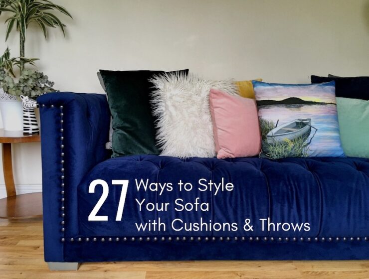 Homestyle - How to Style a Sofa with Cushions & Throws - The Life of Stuff