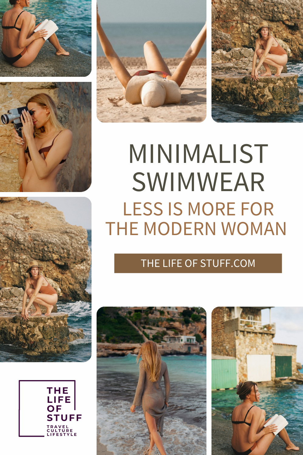 Minimalist Swimwear - Less is More for the Modern Woman - The Life of Stuff