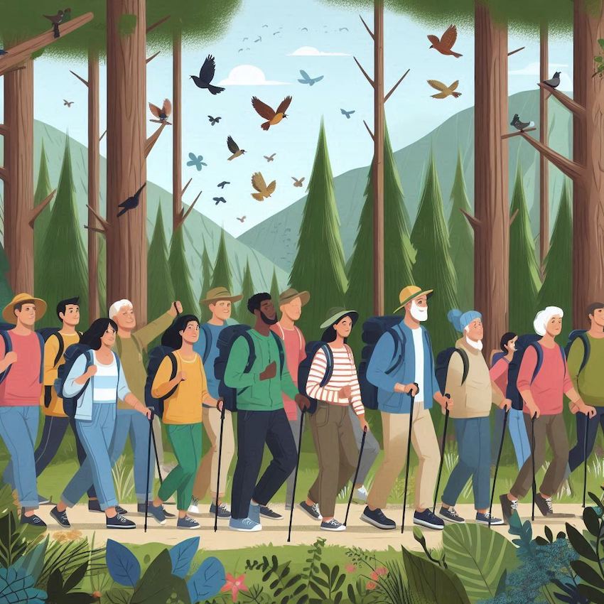 How to Turn Daily Activities into a Force for Good - Hiking