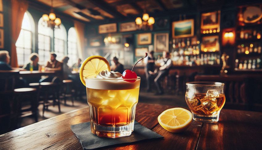 Best Cocktails to Have While Travelling Europe - Whiskey Sour